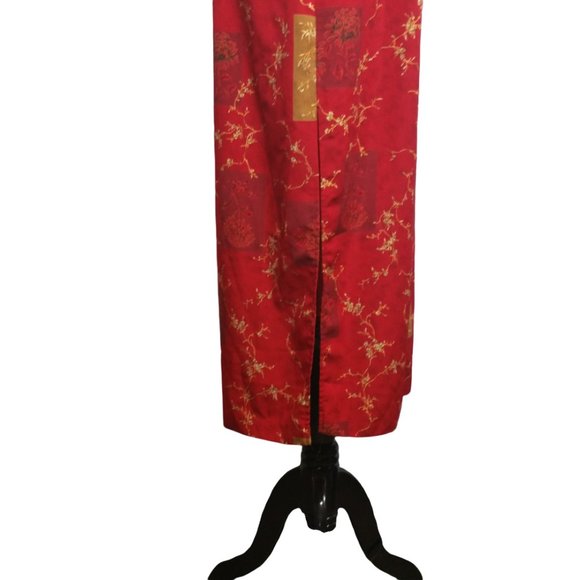 Sag harbor Red & Gold Sleeveless size 12 - Picture 5 of 6